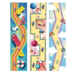 סט פעילות שיווי משקל 3 יח' (200/50 ס"מ ליחידה)