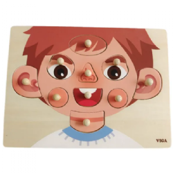 פאזל פעילות פנים בן 22/30 ס"מ