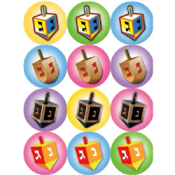 מדבקות סביבונים 30 מ"מ 10 דף