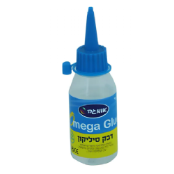 דבק סיליקון 60 מל'