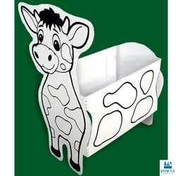 יצירה פרה להרכבה וצביעה (36 יח')