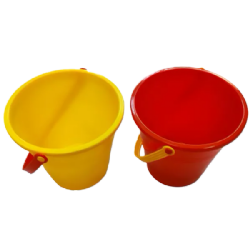 דלי לחצר פלסטיק