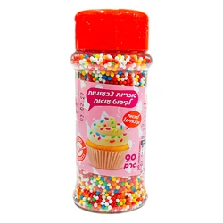 סוכריות צבעוניות לעוגה 200 גרם