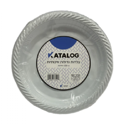 צלחות חד פעמי קשיח - גדול