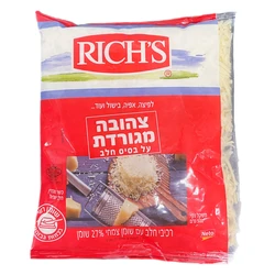 גבינה צהובה מגורדת RICH - 500 גרם - חסכוני
