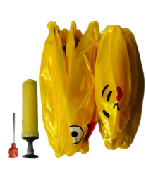 כדור סמיילי 10 יח' + משאבה